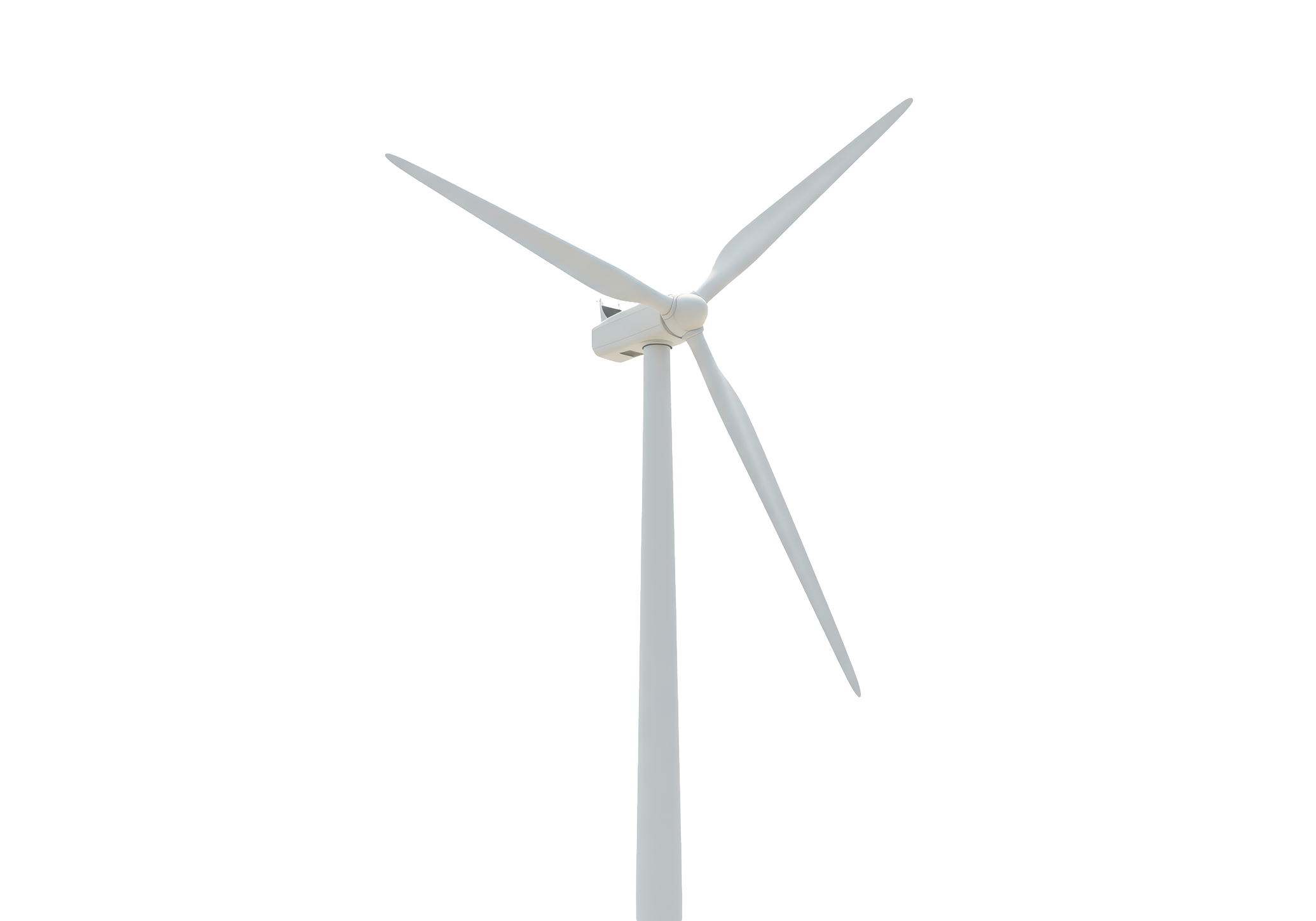 a singular wind turbine